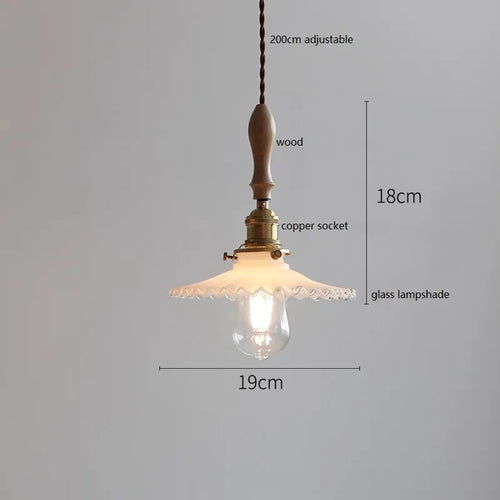 Suspension design led papillon céramique et bois - vue 28 sur 30