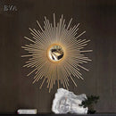 decorative metal mirror with sunglasses for interior decoration