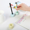Ceramic toothbrush holder storage rack