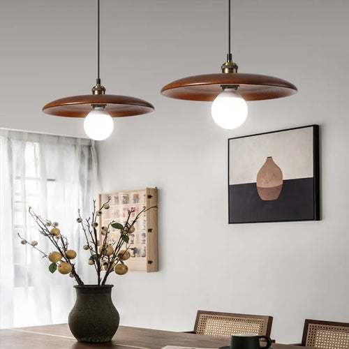 suspension en bois massif pour décoration intérieure moderne - vue 2 sur 15