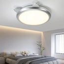 Cute cat ceiling light for children's room