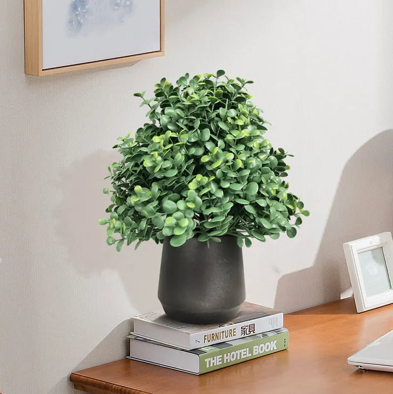 Artificial eucalyptus tree for indoor and outdoor decoration - vue 3 sur 6