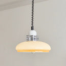 Antique glass French style chandelier for restaurant or retro bar
