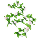 Artificial wisteria garland for floral and festive decoration