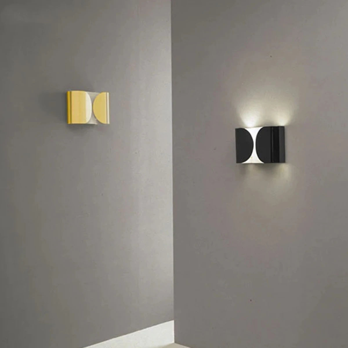 Art deco metal wall light for an elegant interior - vue 4 sur 14