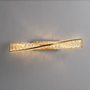 Creative and Personalized Long Crystal Light,Walkway Bedroom TV Background Wall Lamp Luxury Simple LED Suspension Lamps