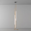 Art deco LED pendant chandelier