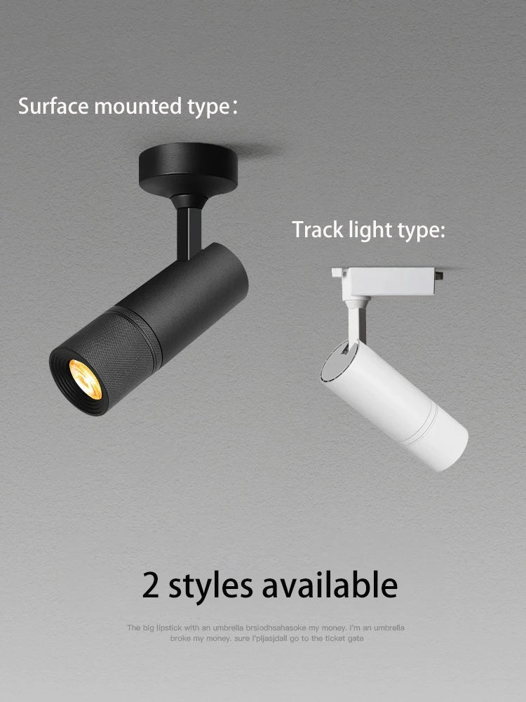 LED spotlight for bar, restaurant and commercial stage