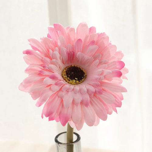 Set of artificial gerbera flower heads for indoor and outdoor decoration - vue 5 sur 11