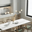 Modern glass pendant light for interior decor