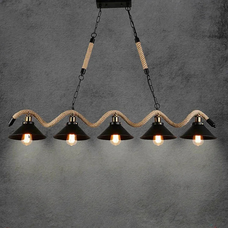 Vintage country style pendant light for a warm atmosphere - vue 5 sur 8