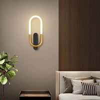Modern minimalist LED wall light for indoor lighting