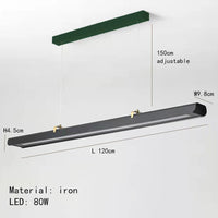 Minimalist LED ceiling pendant light for restaurant, bar or shop