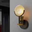 Modern glass LED wall light