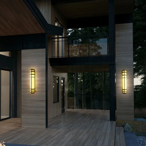 Chinese waterproof outdoor wall light for decorative garden - vue 4 sur 14