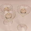 creative striped candlestick for romantic and craft decoration