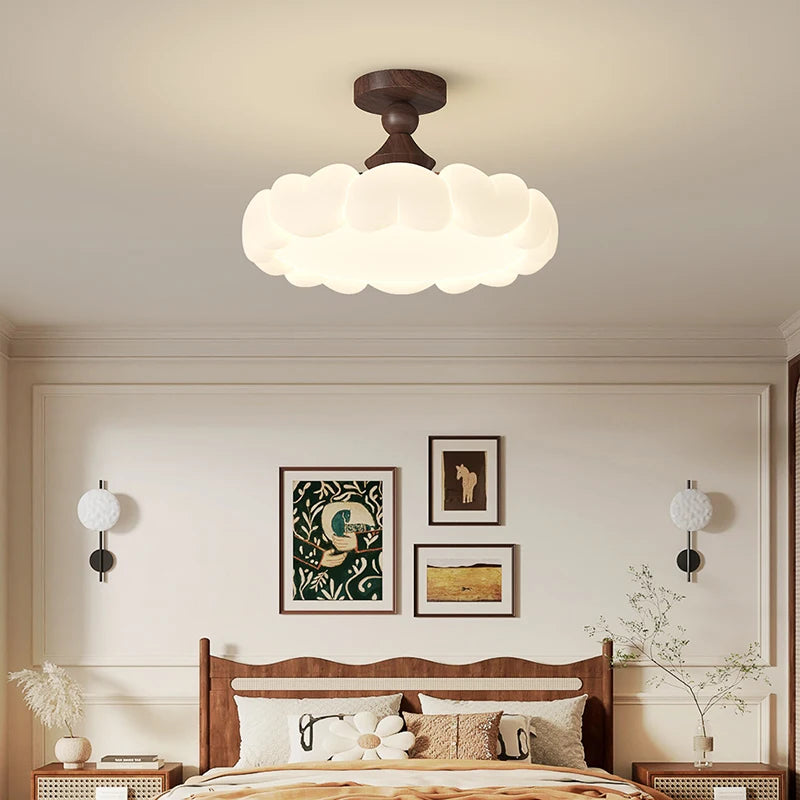 Creative retro medieval-style ceiling light for children's bedroom