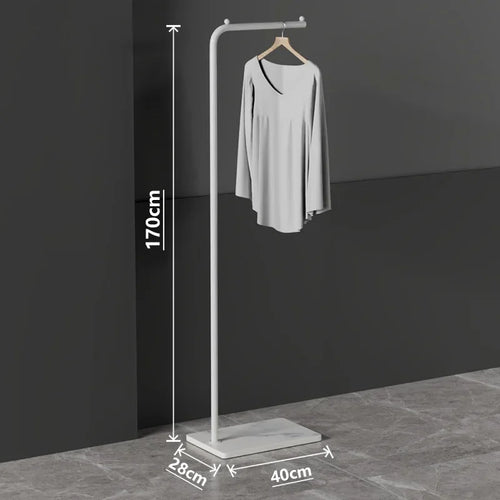 lightweight and modern Nordic clothes rack for stylish storage - vue 31 sur 41