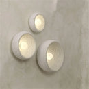 Japanese wabi sabi stone wall light for indoor decor