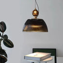 Retro glass pendant light for modern and cosy lighting
