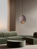 Wabi Sabi Nordic style LED chandelier for cafés and restaurants