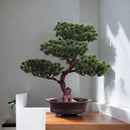 Artificial potted tree for elegant interior decoration