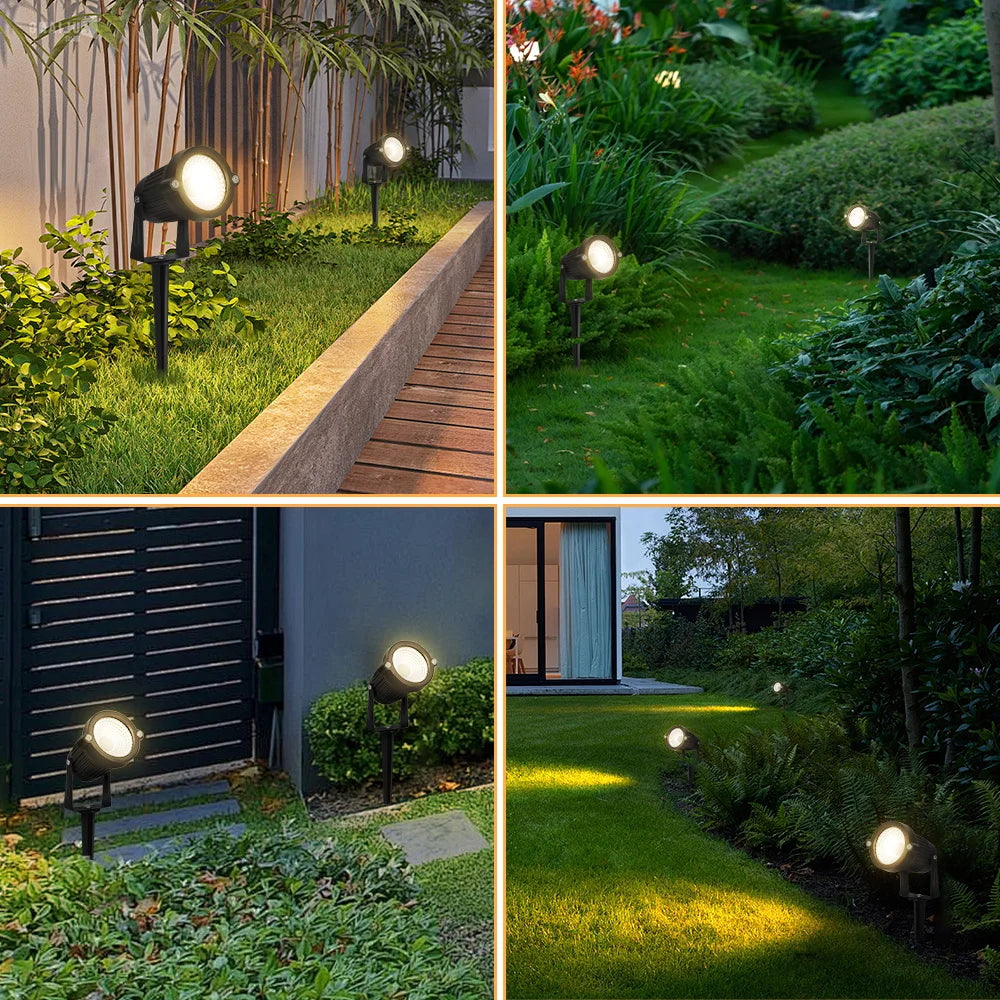 Waterproof LED garden lights for decorative outdoor lighting - vue 4 sur 7