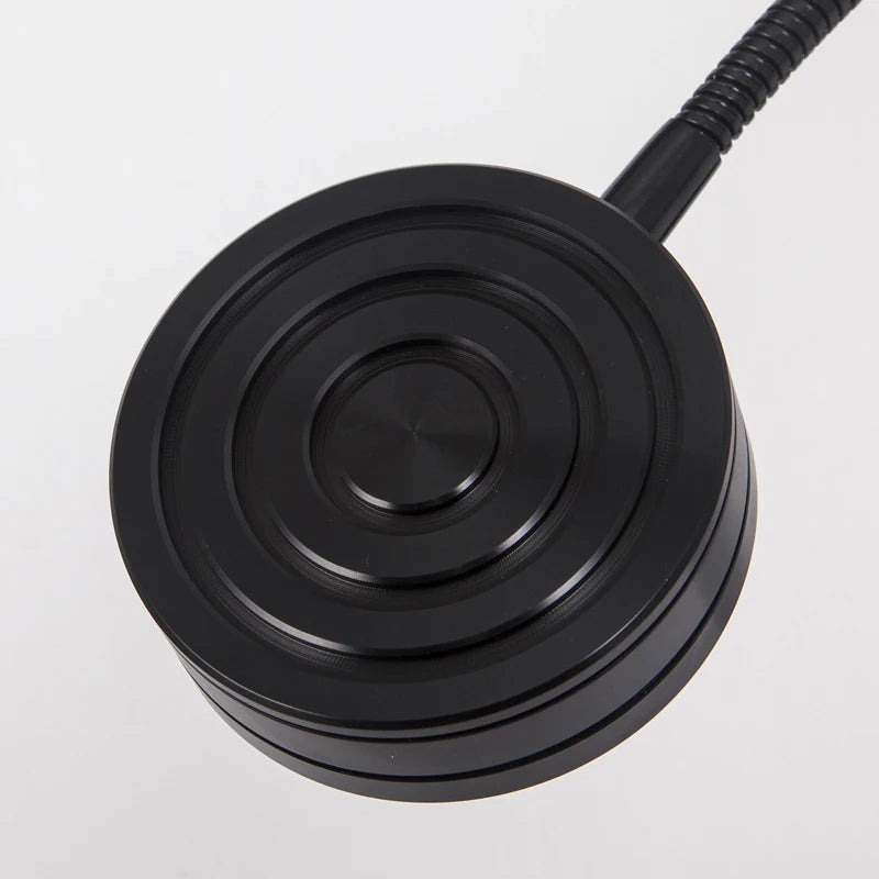 Modern LED wall light with flexible arm and switch - vue 3 sur 6