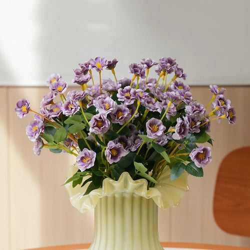 Artificial silk rose flowers for weddings and decoration - vue 6 sur 13