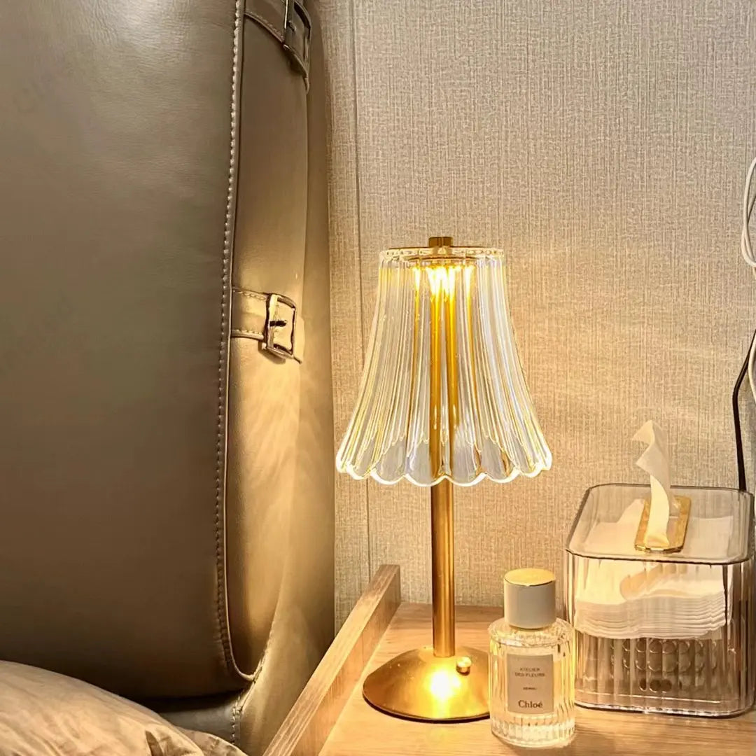 Wireless touch LED table lamp - vue 6 sur 6