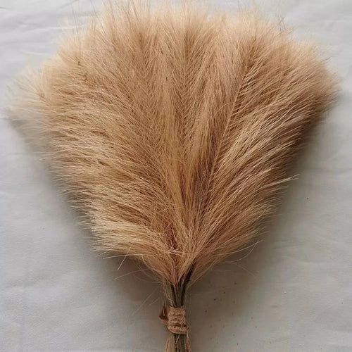 Artificial pampas grass flowers for home and party decoration - vue 20 sur 20