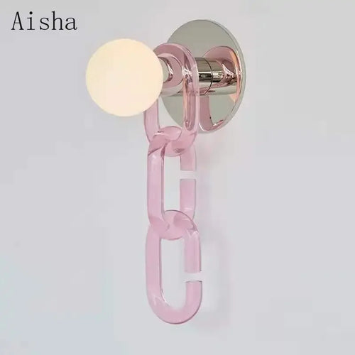 Nordic glass wall light for interior decoration - vue 2 sur 9