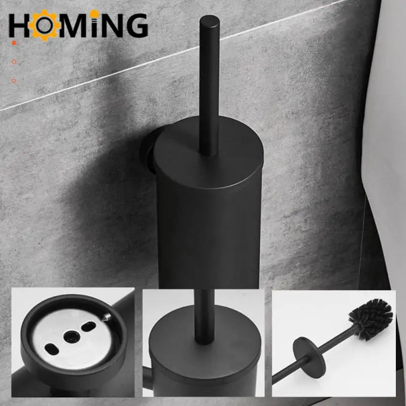 Toilet brush with holder for bathroom - vue 1 sur 10
