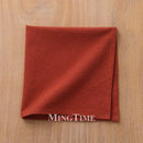 Soft washed cotton table napkin classic style