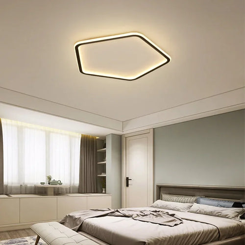 Modern LED ceiling light for stylish interior decoration - vue 6 sur 14