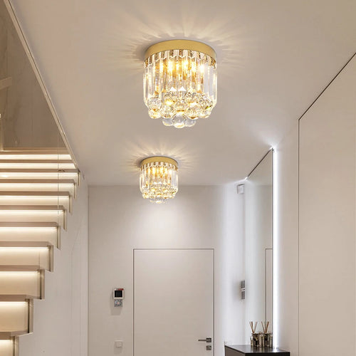Luxury style crystal ceiling light for creative lighting - vue 2 sur 7