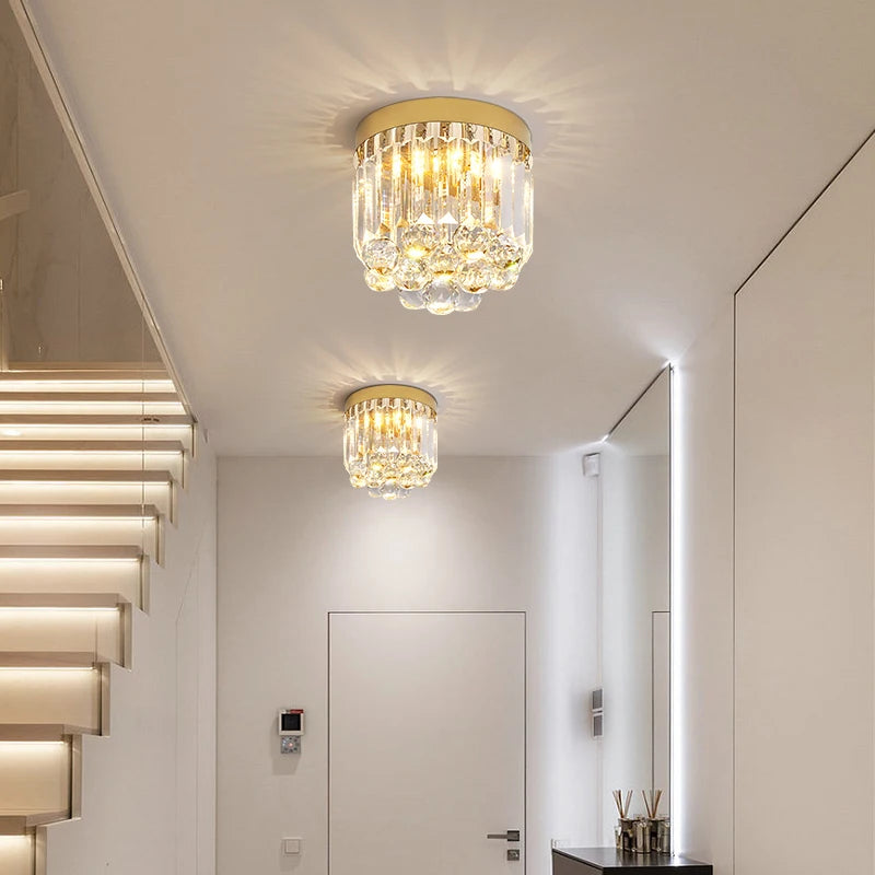 Luxury style crystal ceiling light for creative lighting