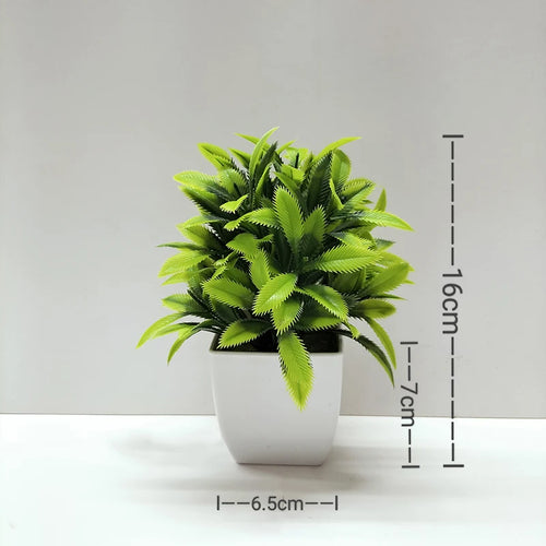 Artificial potted plant for office and garden decoration - vue 26 sur 45