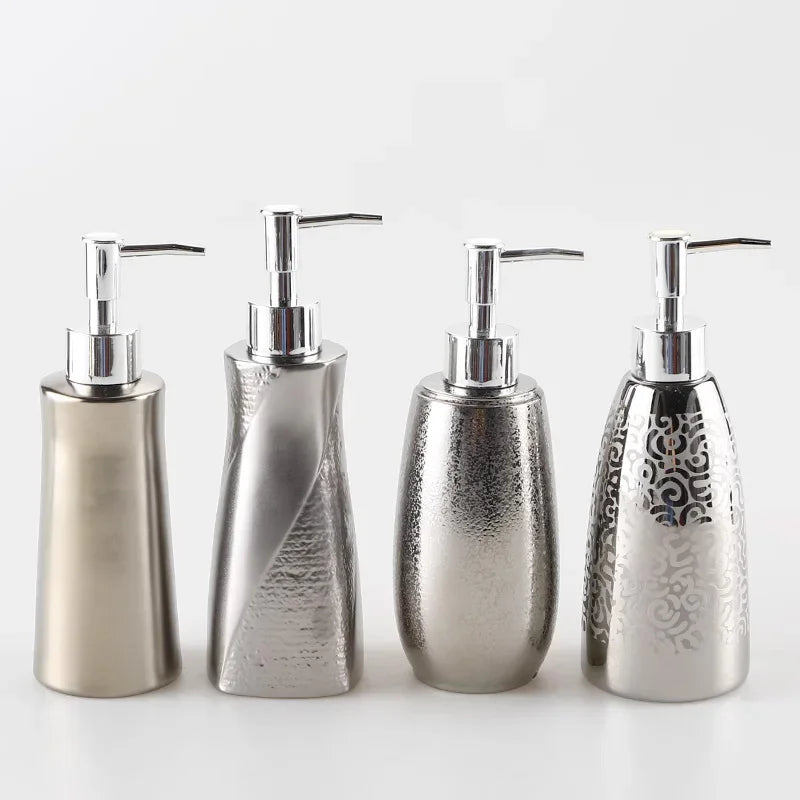 ceramic bottle for lotion and shower gel
