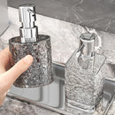 refillable acrylic soap dispenser for daily use