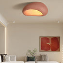 Curved Japanese style designer ceiling light akane