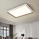 Modern walnut ceiling light for master bedroom