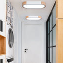 Simple and creative long rectangular LED ceiling light