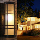 Vintage waterproof glass outdoor wall light
