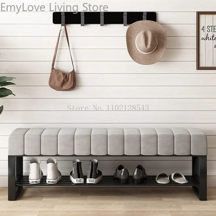 Nordic changing stools modern furniture for living room and storage