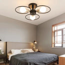 Modern decorative colour-changing LED ceiling light