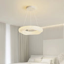 Cream style recessed eye protection chandelier