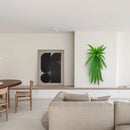 Decorative artificial wall plants with vine and fern leaves