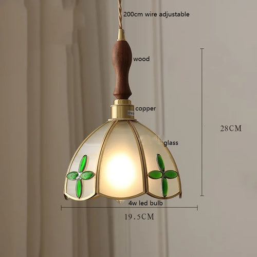 iwhd modern glass copper butterfly LED hand lamp - vue 25 sur 28