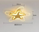 LED star ceiling light for decoration and interior lighting